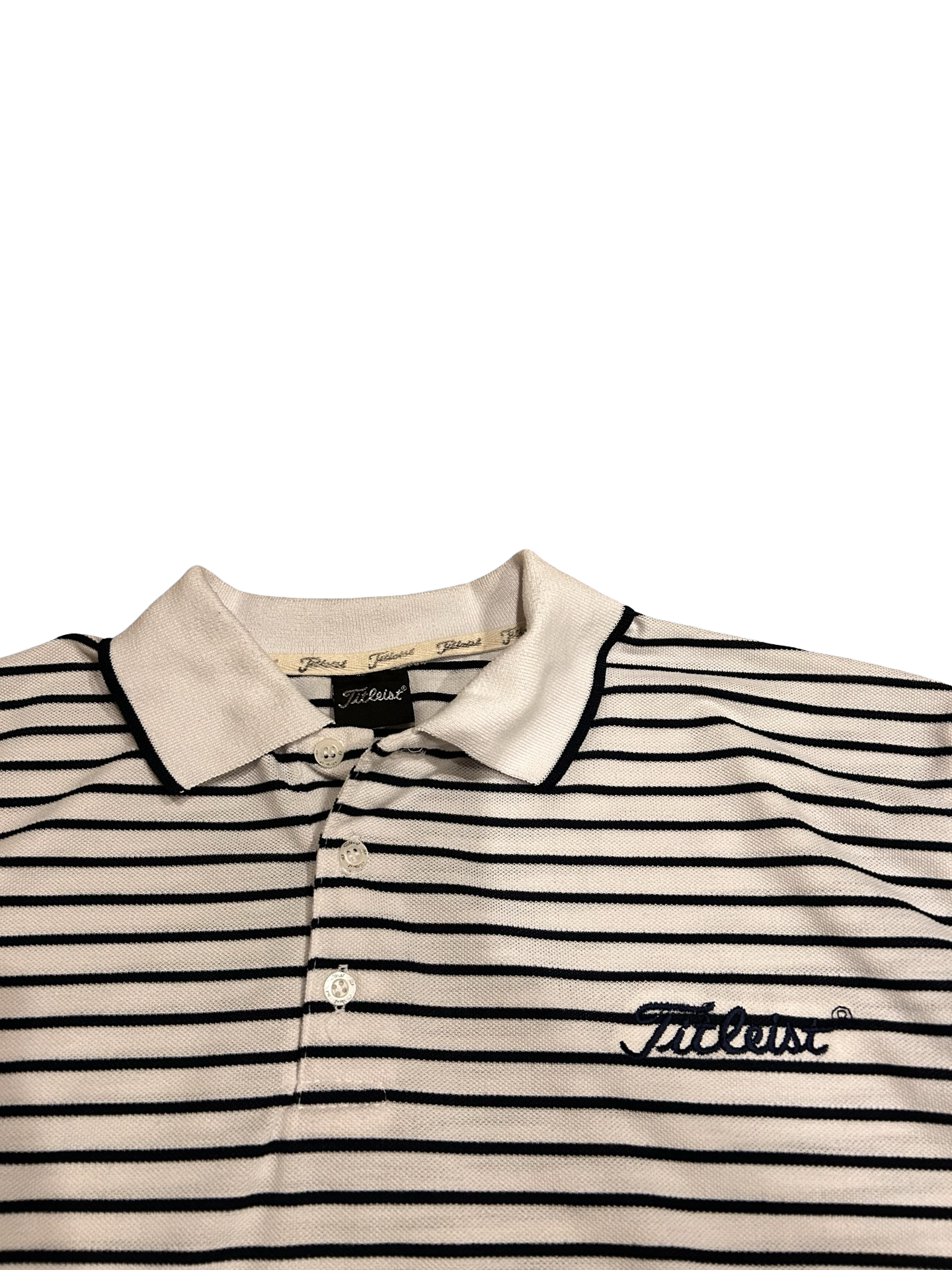 Titleist Golf Polo Striped 90s - XL