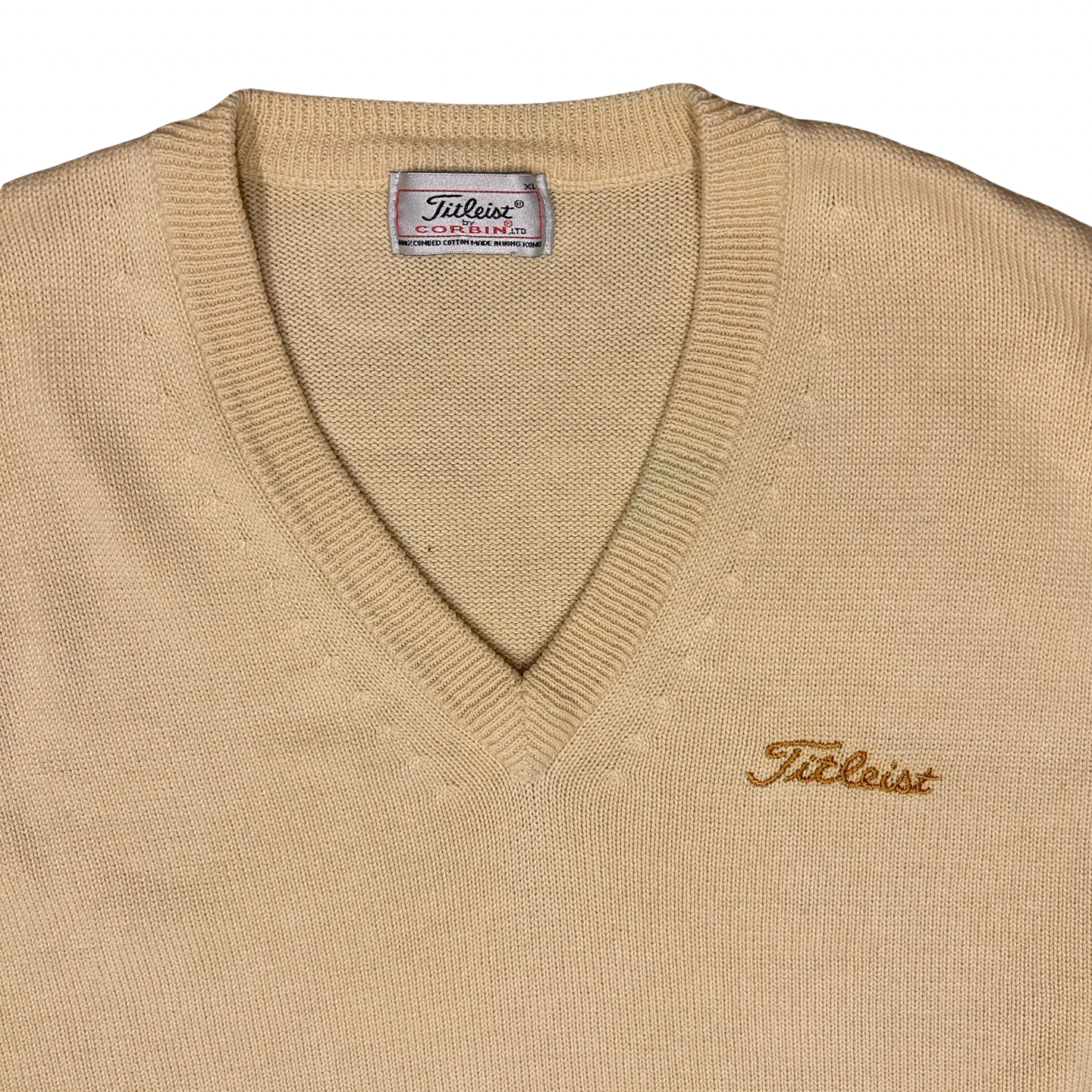 90s Titleist V-Neck Sweater Vest - XL