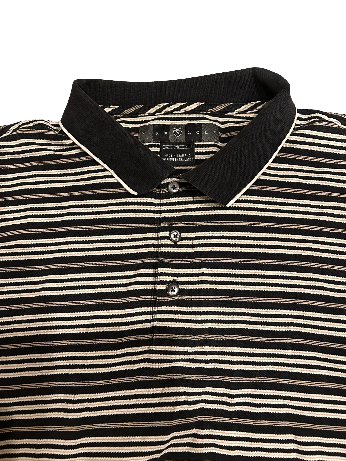 Nike Golf Polo Striped 00s - XL