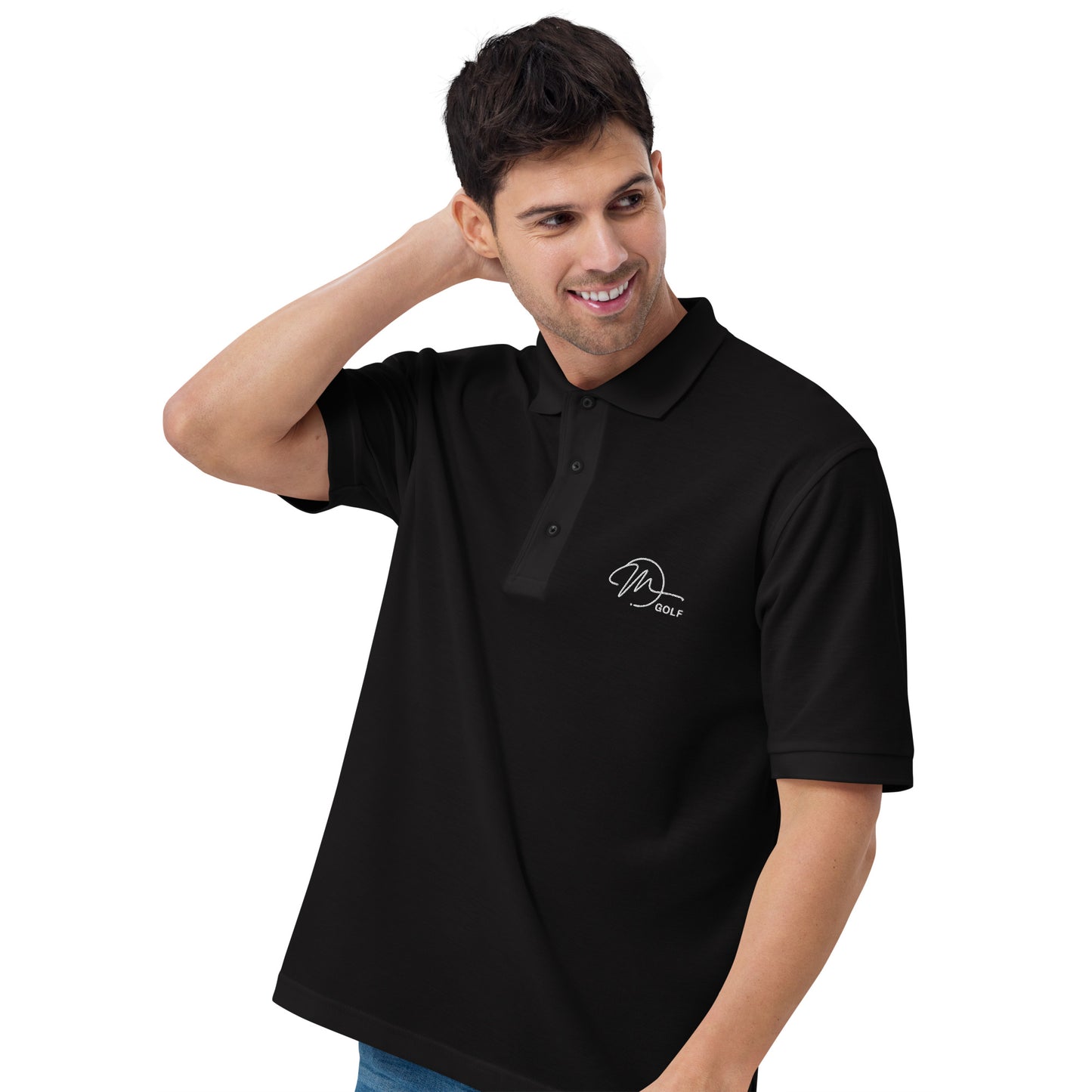 Motion Golf Men's Premium Polo