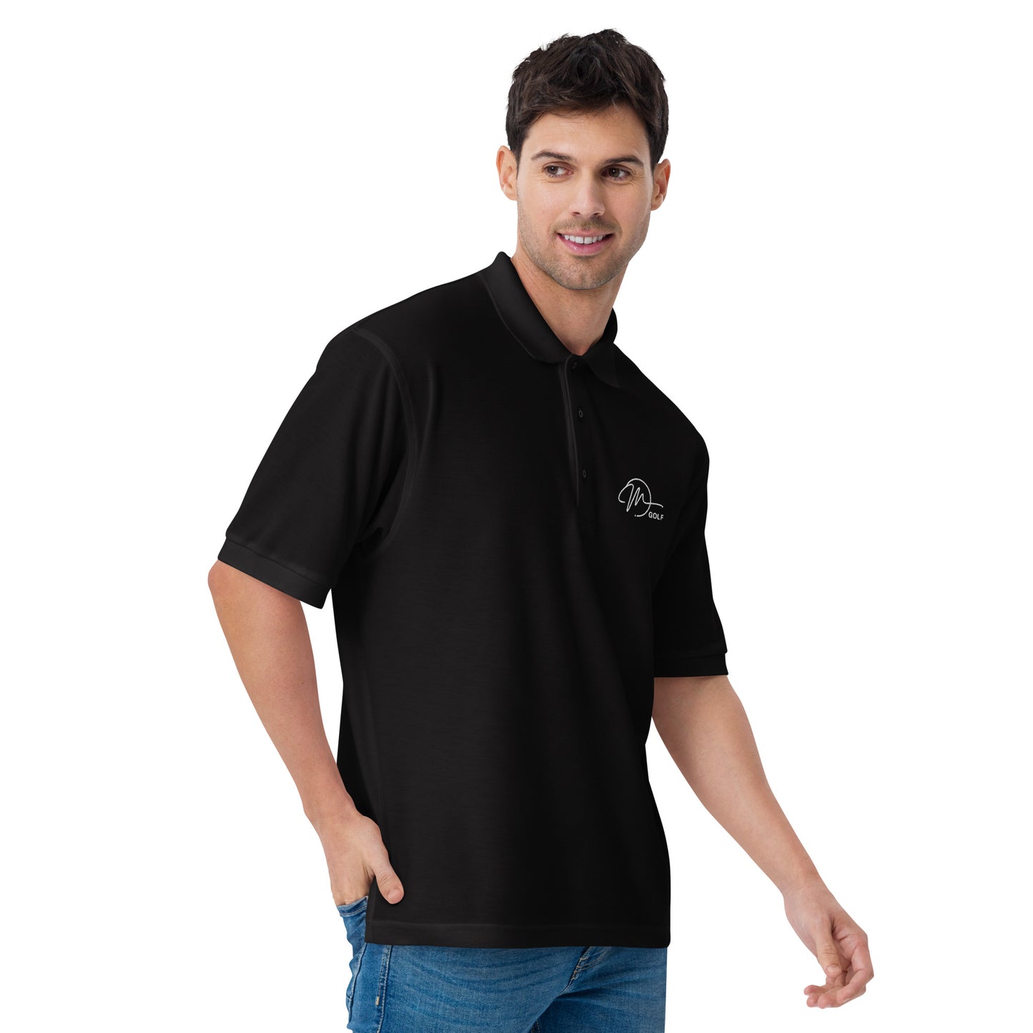 Motion Golf Men's Premium Polo
