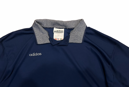 80s Adidas Polo - L