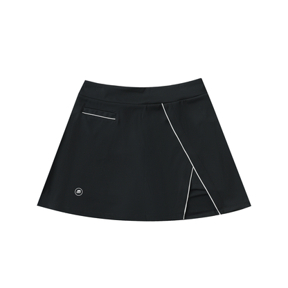 Motion Golf High-Waist Pocketed A-Line Skirt