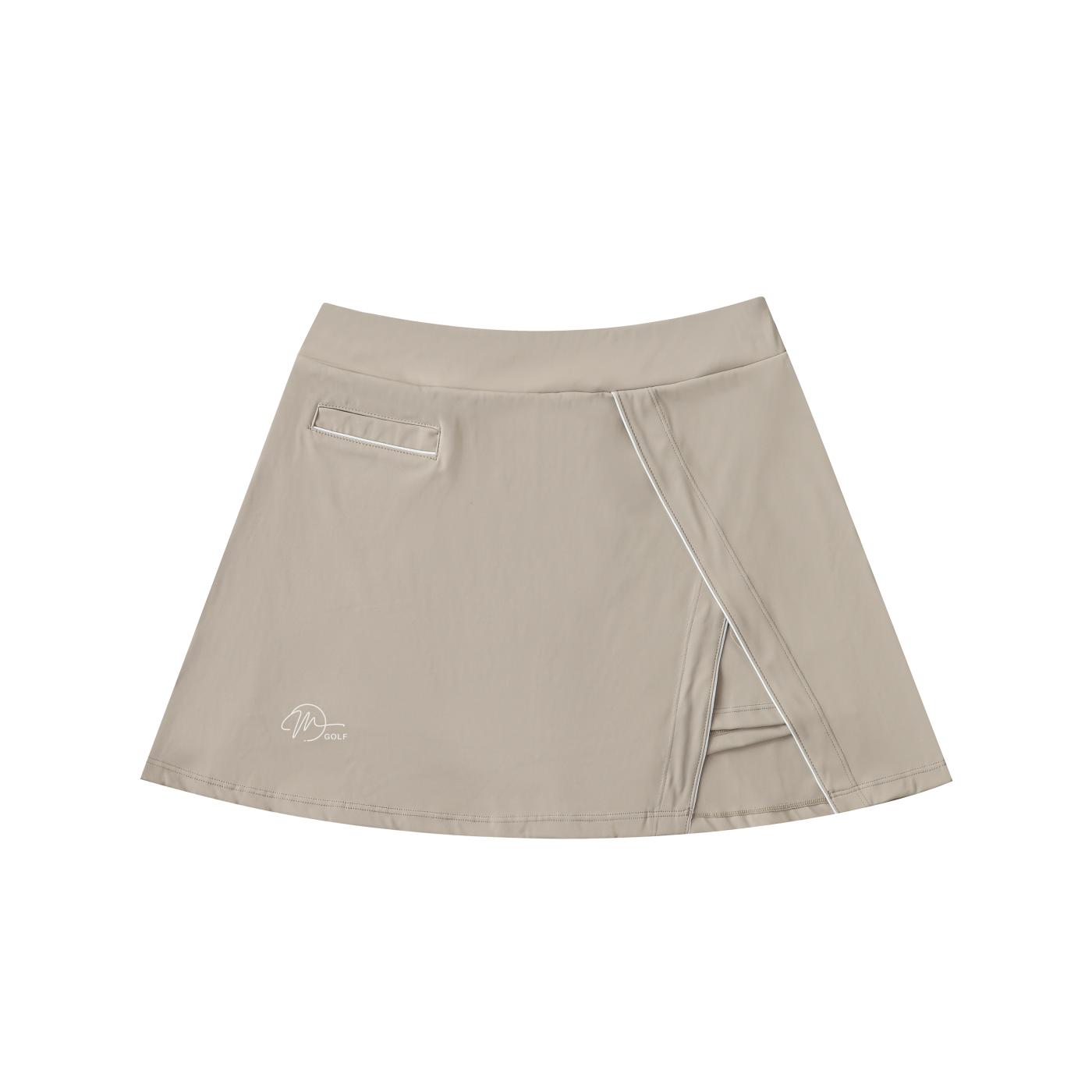 Motion Golf High-Waist Pocketed A-Line Skirt