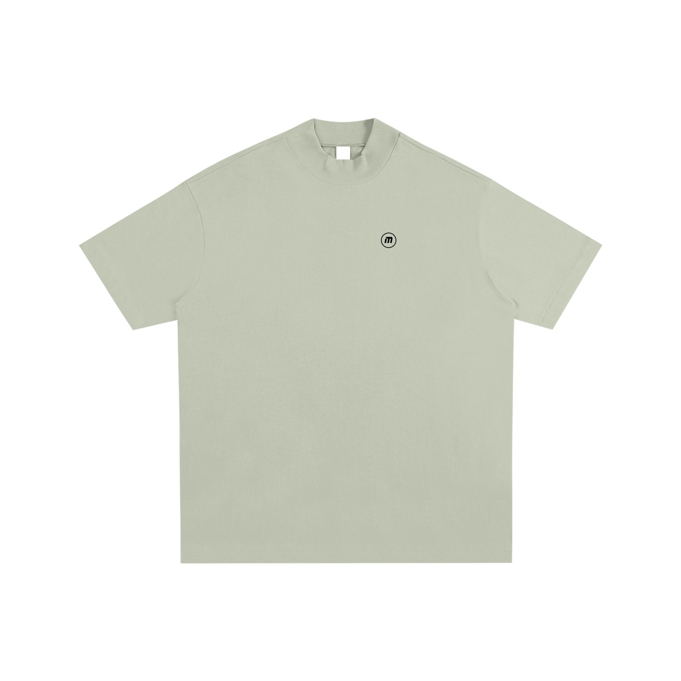 Motion Golf Birdie Mock Neck Cotton T-Shirt