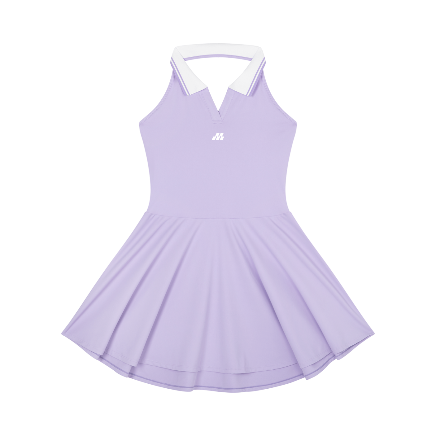 Motion Golf Collared Halter A-Line Dress