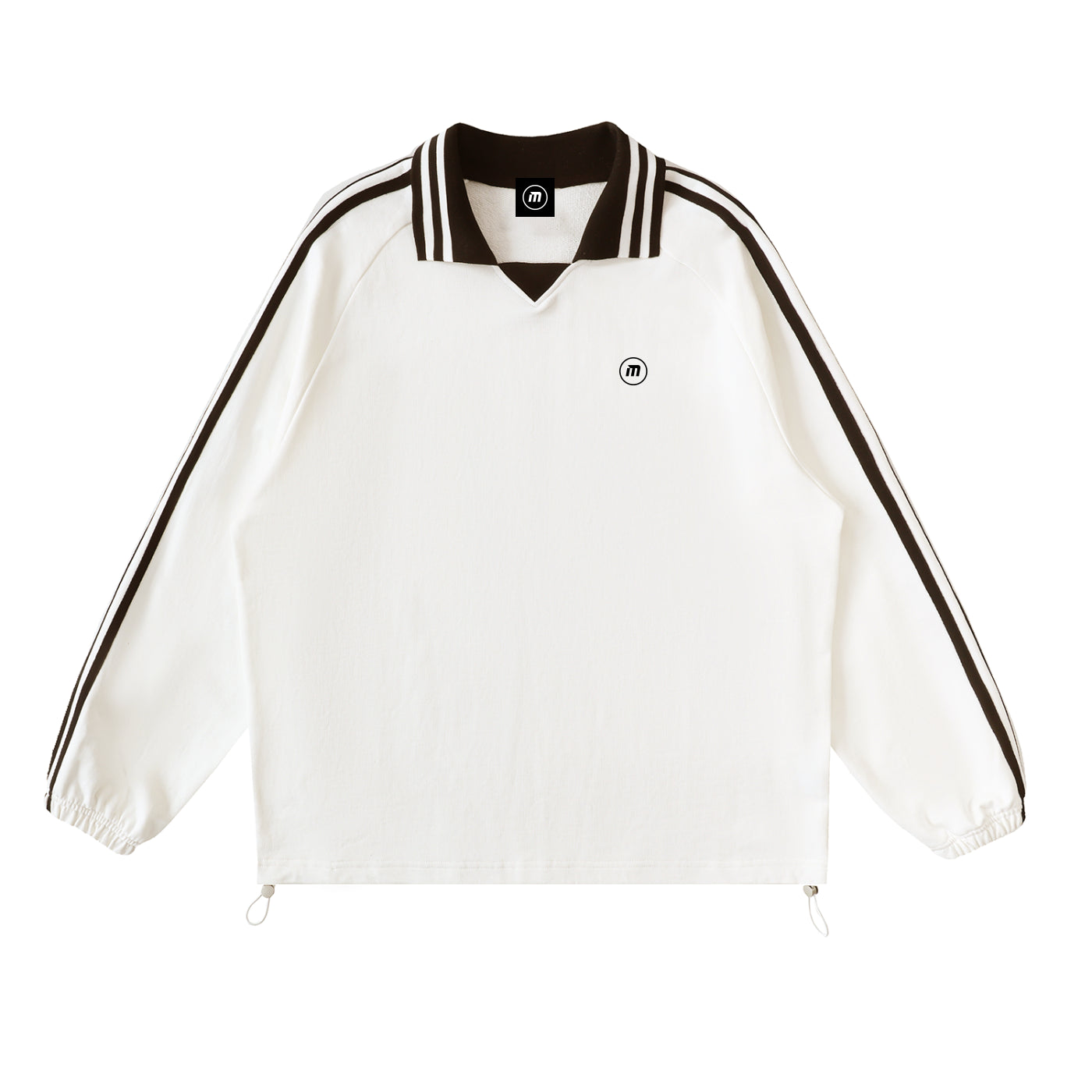 Motion Golf Birdie Long Sleeve Striped Polo