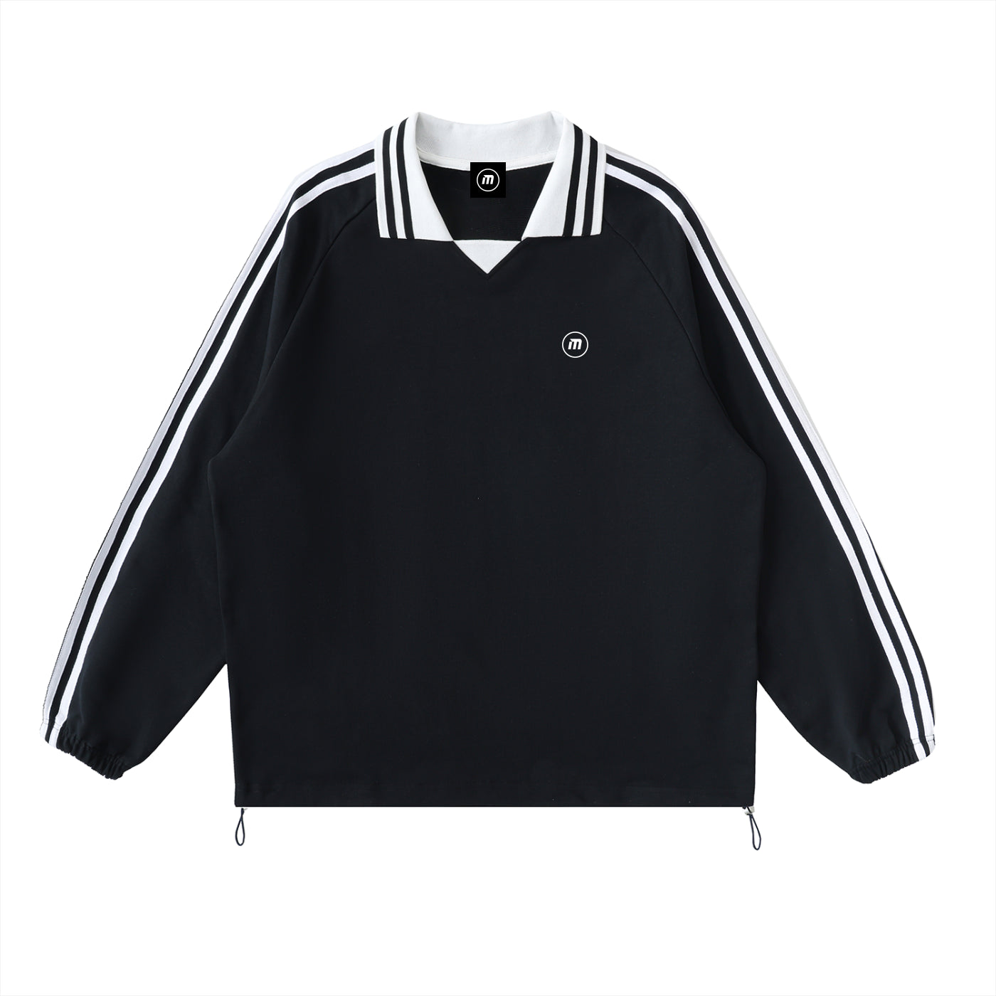 Motion Golf Birdie Long Sleeve Striped Polo