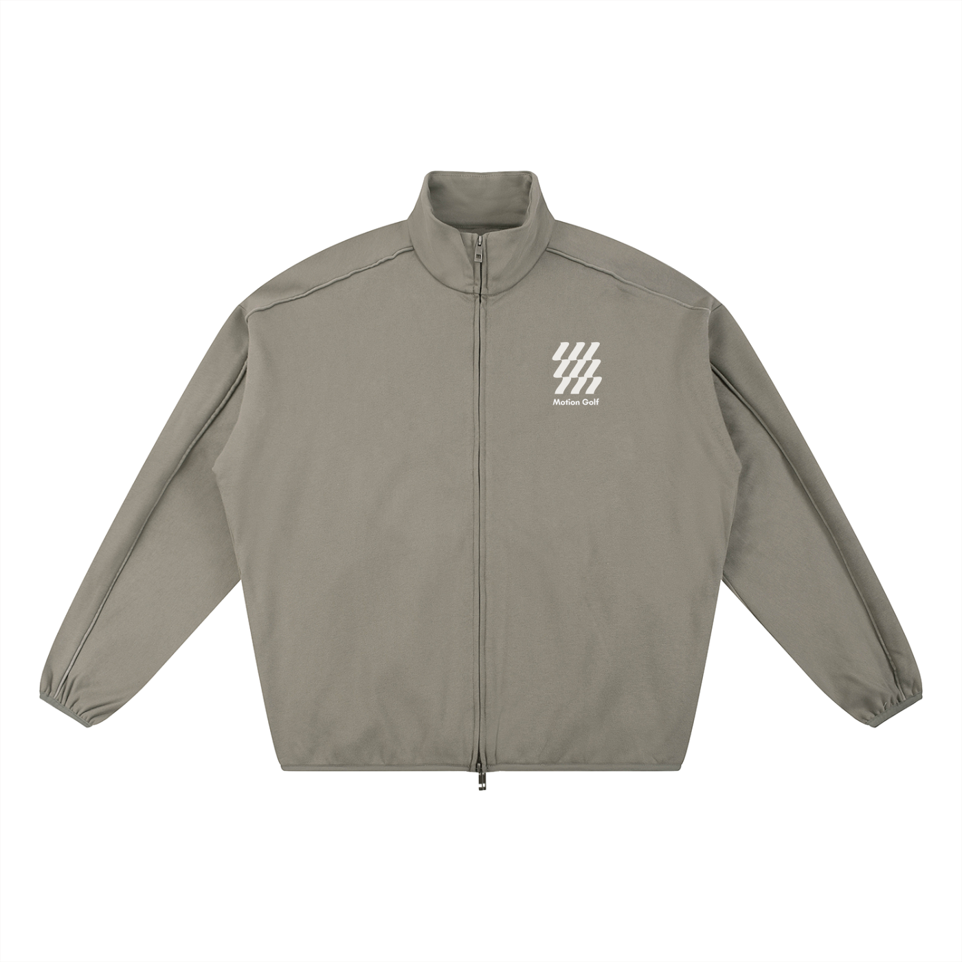 Motion Golf Essential Heavyweight Collar Zip Up Jacket
