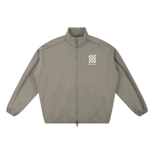 Motion Golf Essential Heavyweight Collar Zip Up Jacket