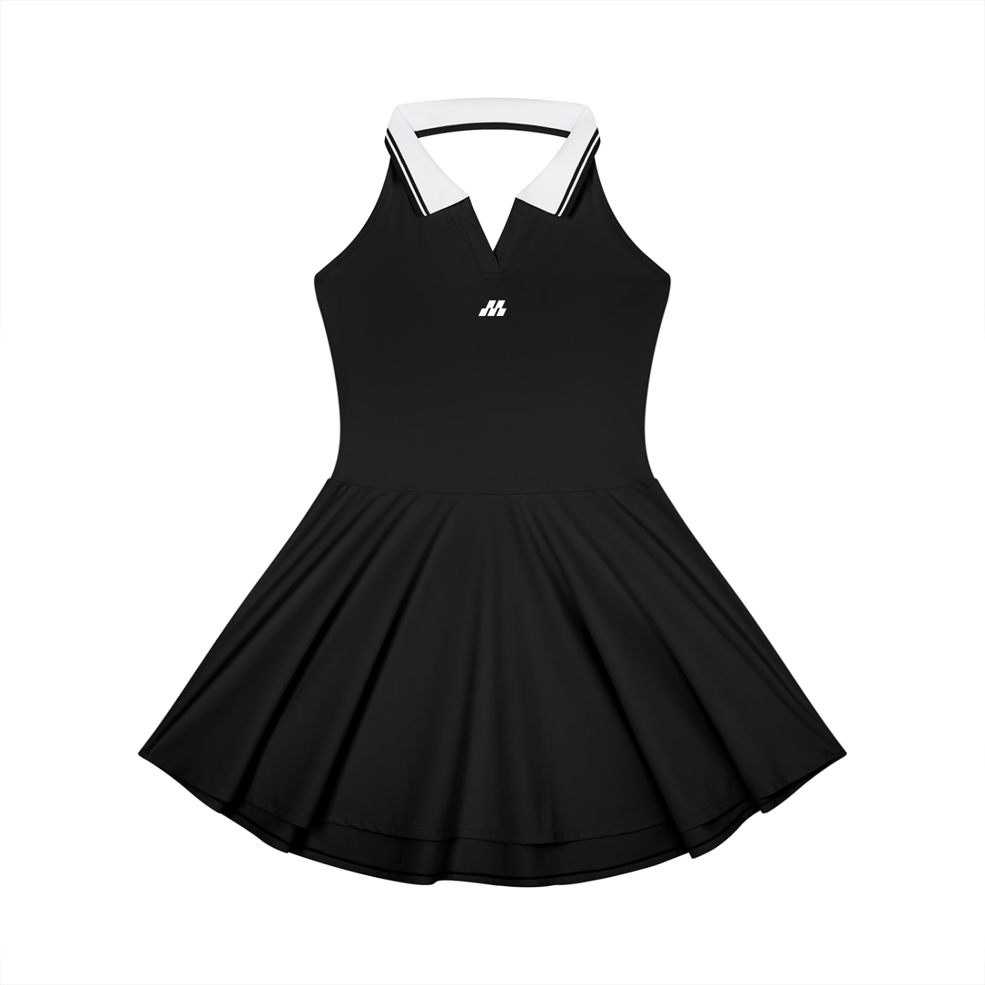 Motion Golf Collared Halter A-Line Dress