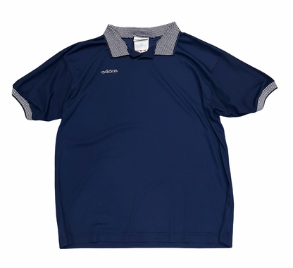 80s Adidas Polo - L