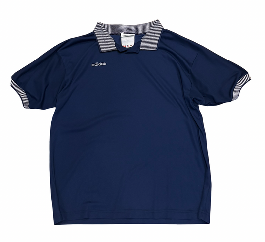80s Adidas Polo - L