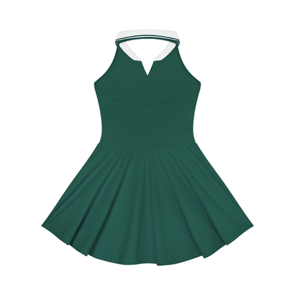 Motion Golf Collared Halter A-Line Dress