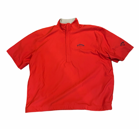 90s Callaway Short Sleeve Winderbreaker - XL