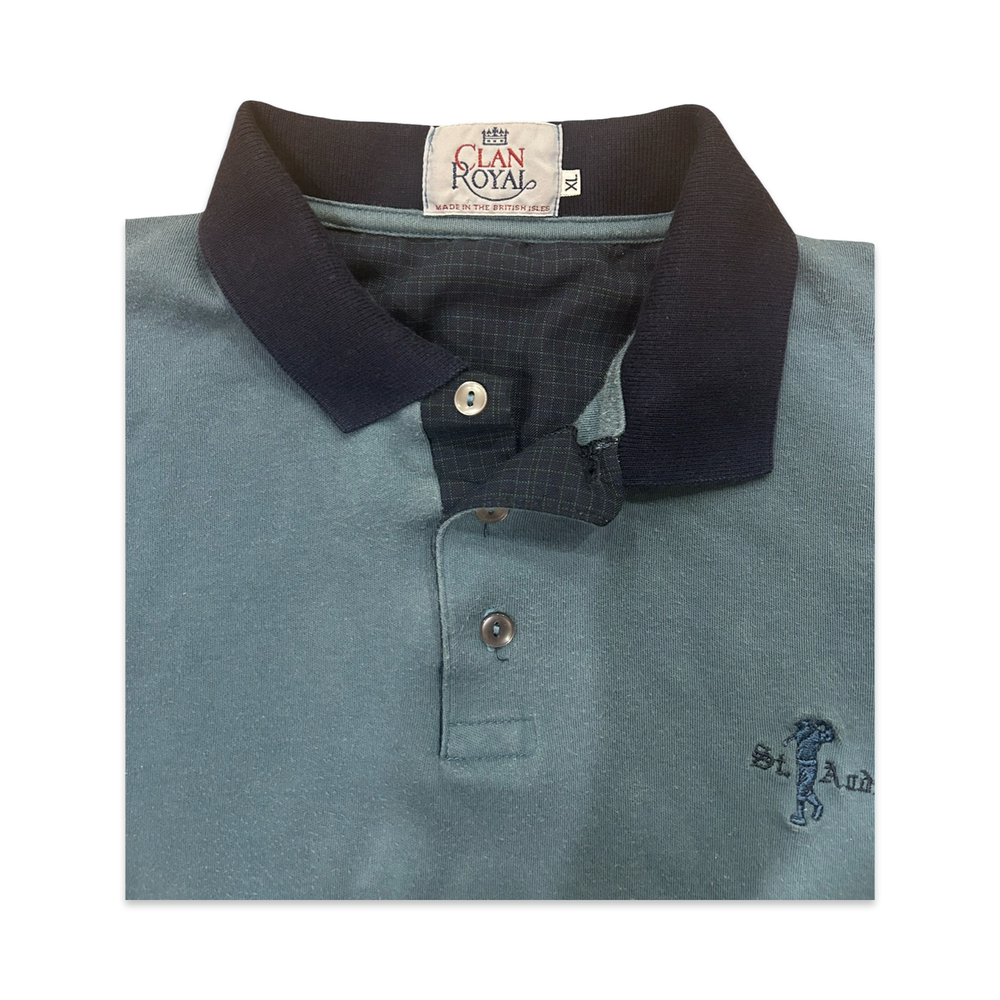 90s St. Andrews Clan Royal Polo - L