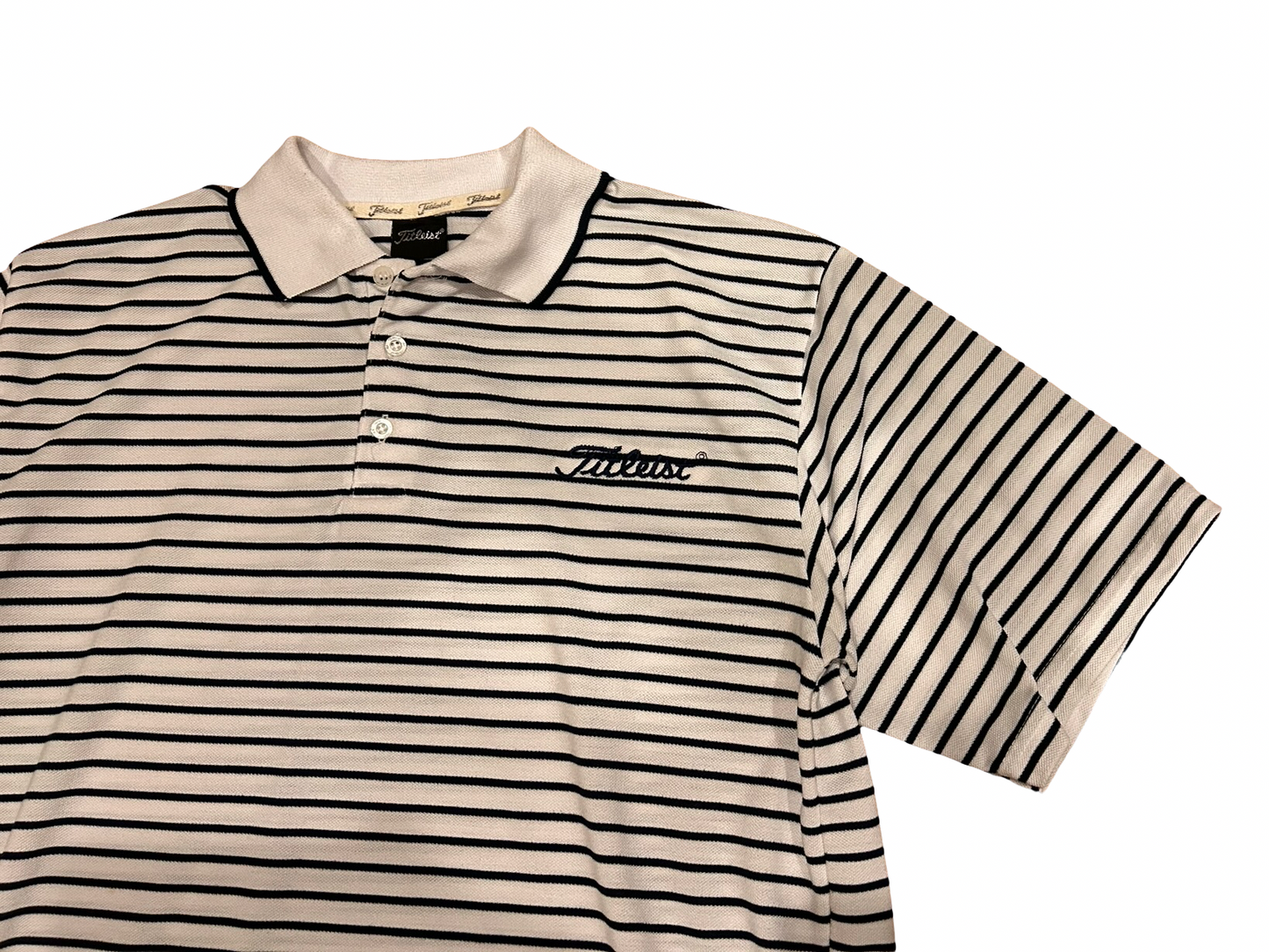 Titleist Golf Polo Striped 90s - XL