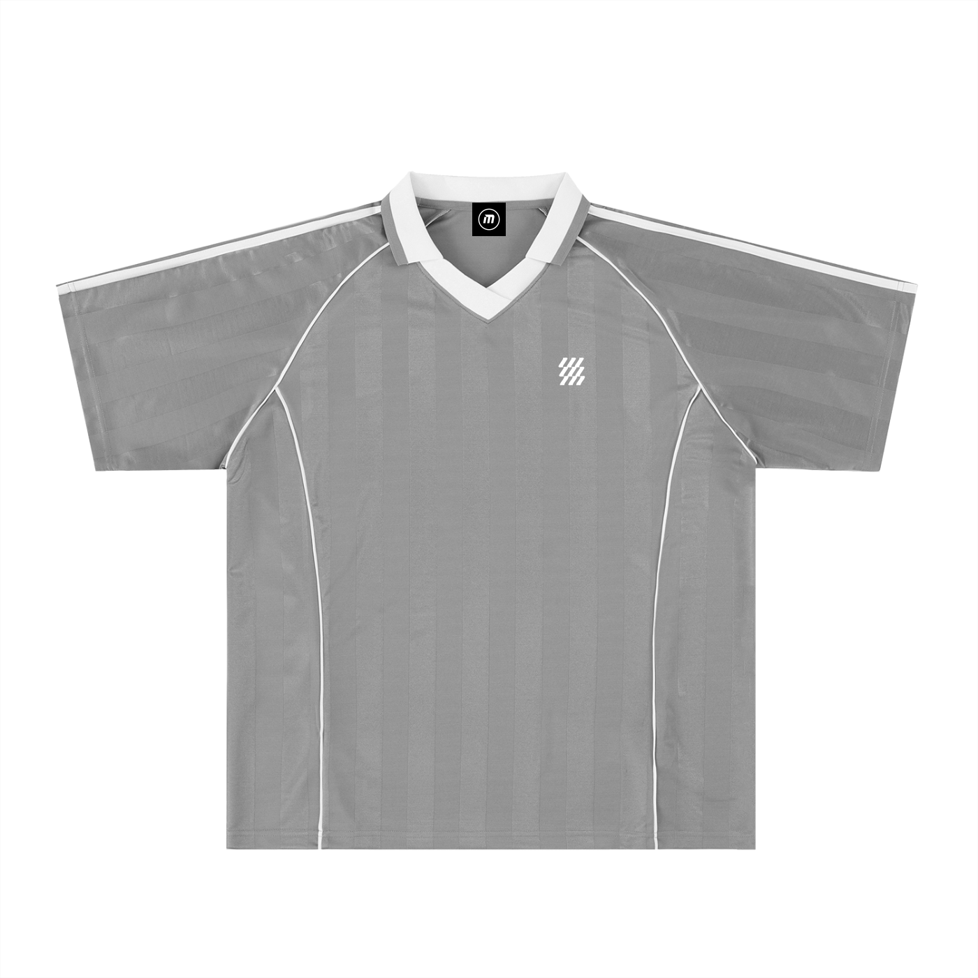 Motion Golf Flag Shadow Stripe Polo