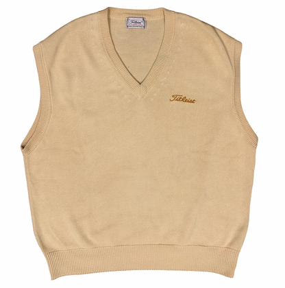 90s Titleist V-Neck Sweater Vest - XL