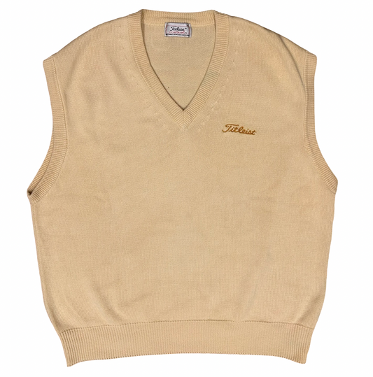 90s Titleist V-Neck Sweater Vest - XL