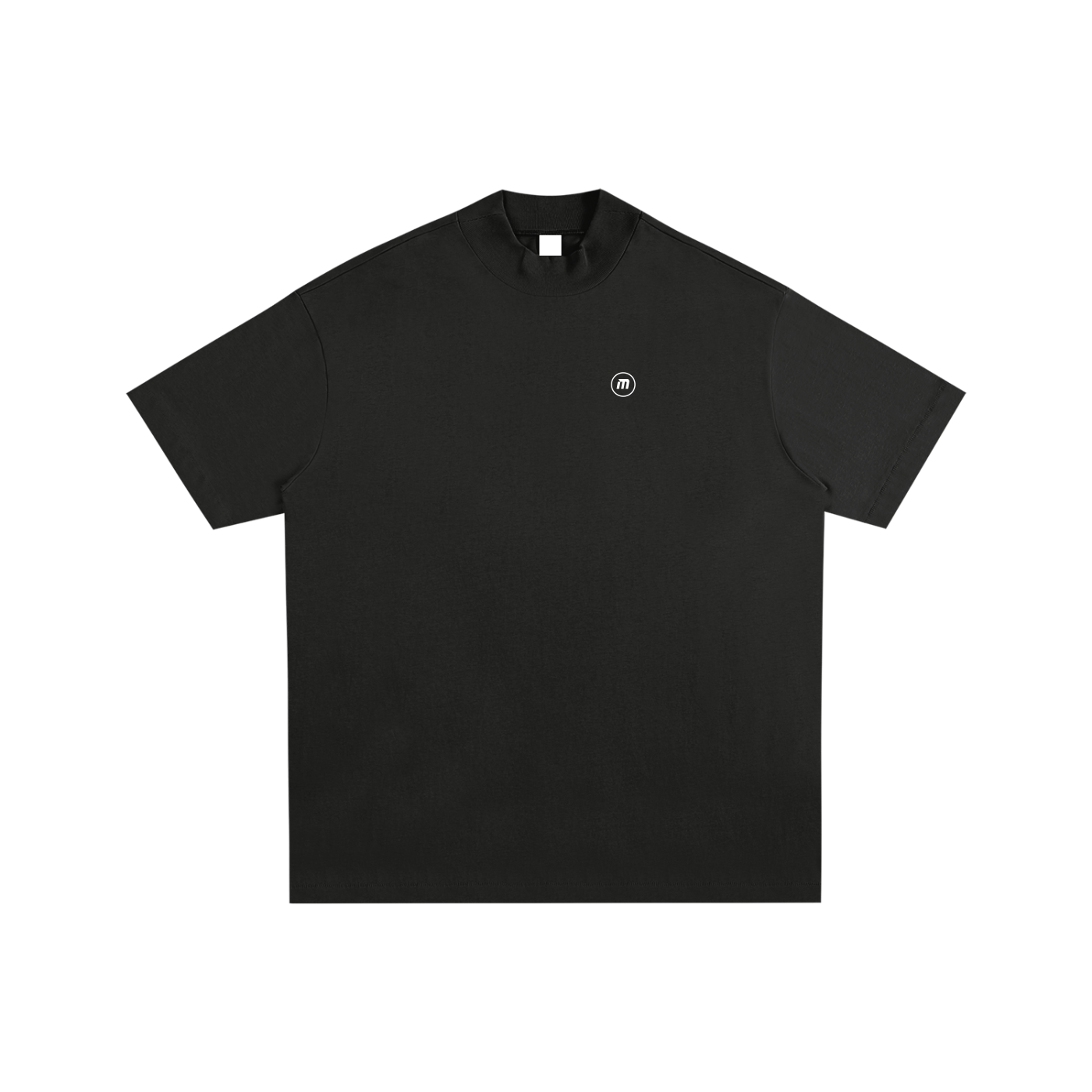 Motion Golf Birdie Mock Neck Cotton T-Shirt