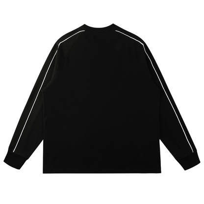 Motion Golf Contrast Panel Raglan Sweatshirt