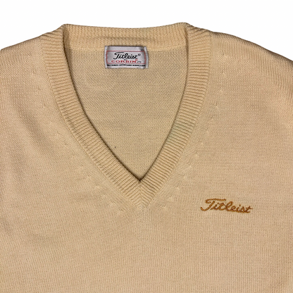 90s Titleist V-Neck Sweater Vest - XL