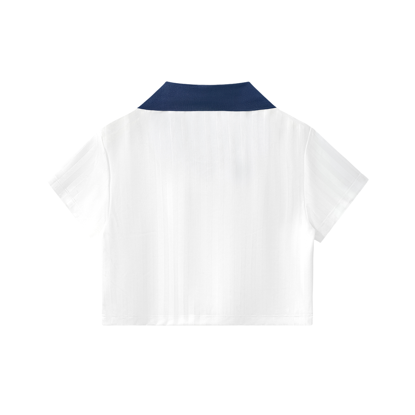 Motion Golf Birdie Striped Cropped Polo