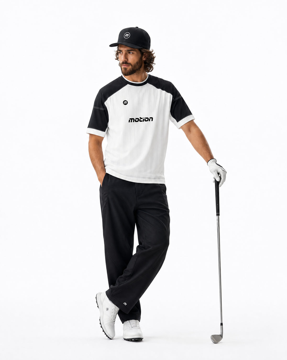 Motion Golf Birdie Striped  Jersey