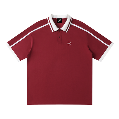 Motion Golf Birdie Contrast Piping Polo