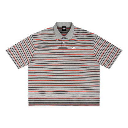 Motion Golf Striped Boxy Polo