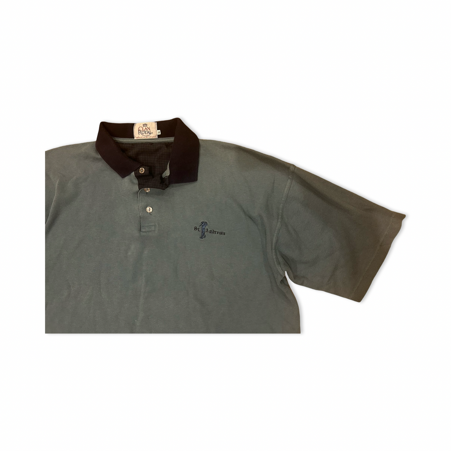 90s St. Andrews Clan Royal Polo - L