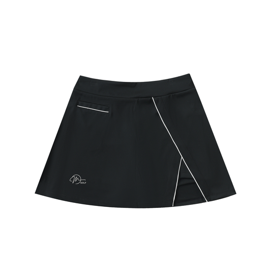 Motion Golf High-Waist Pocketed A-Line Skirt
