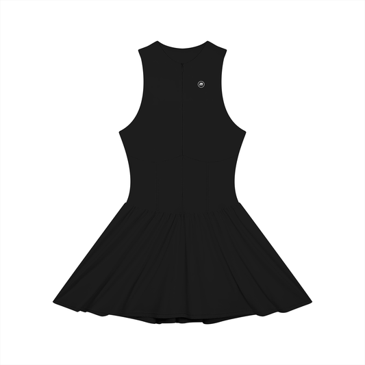 Motion Golf Sleeveless Full-Zip Dress