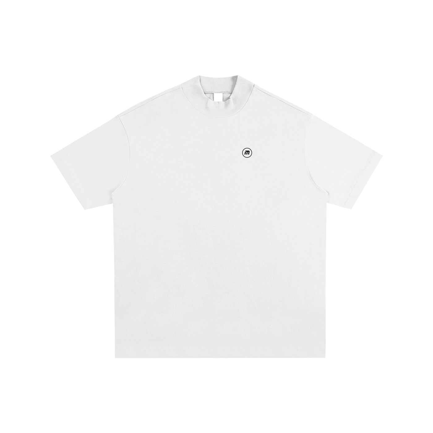 Motion Golf Birdie Mock Neck Cotton T-Shirt