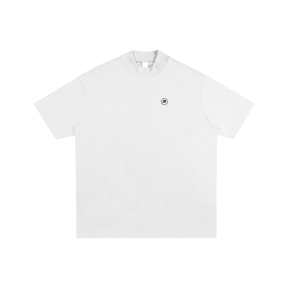 Motion Golf Birdie Mock Neck Cotton T-Shirt