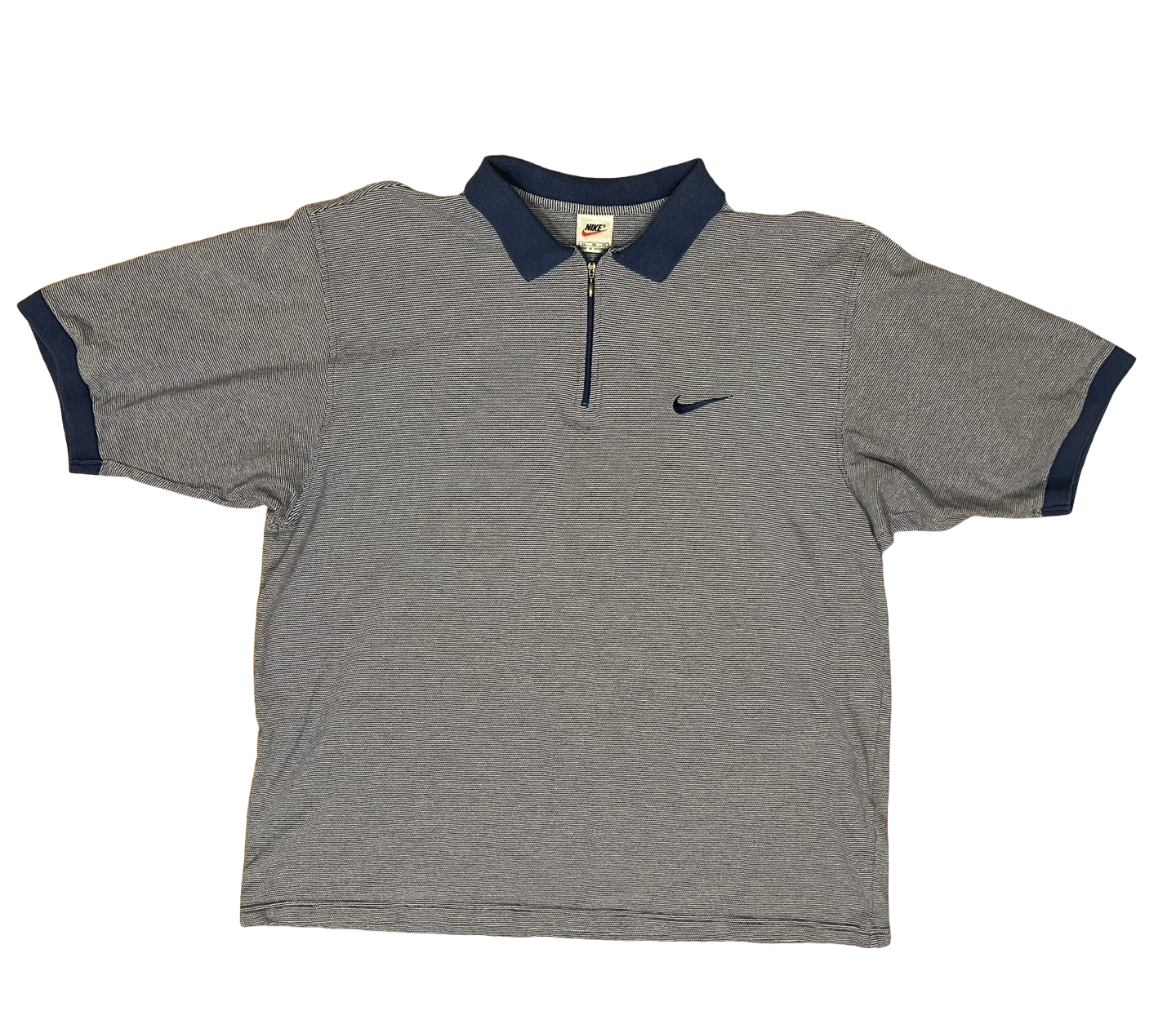 90s Nike Polo Half Zipper - XL