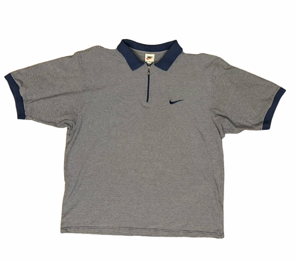 90s Nike Polo Half Zipper - XL
