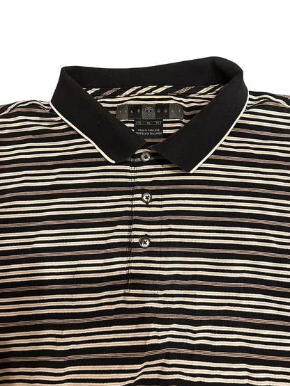 Nike Golf Polo Striped 00s - XL