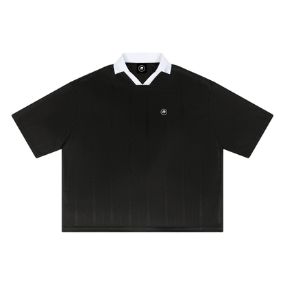Motion Golf Birdie Striped Boxy Polo