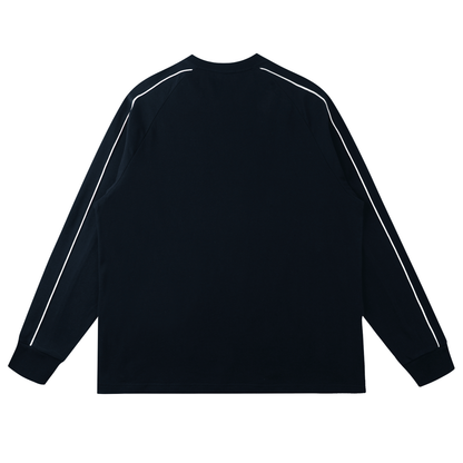Motion Golf Contrast Panel Raglan Sweatshirt