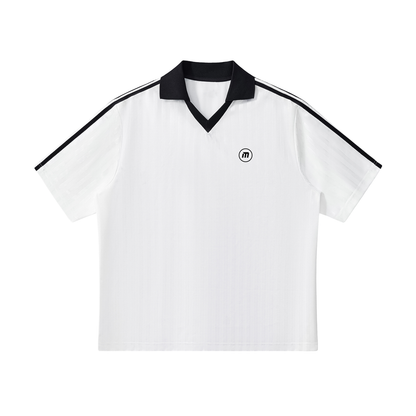 Motion Golf Birdie Striped Polo