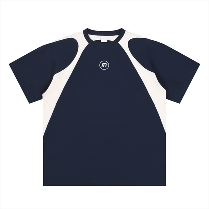 Motion Golf Birdie Contrast Panel T-Shirt
