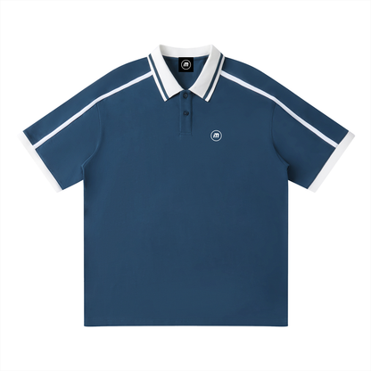 Motion Golf Birdie Contrast Piping Polo
