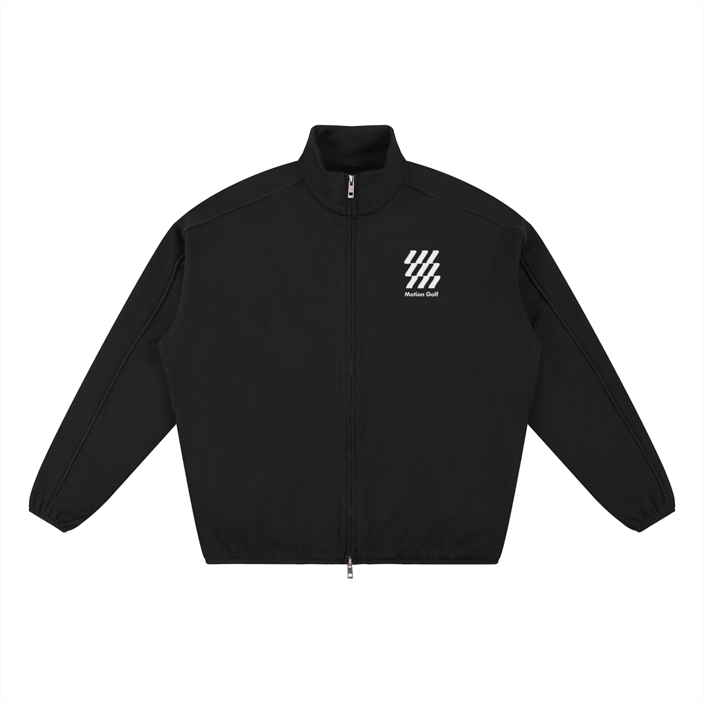 Motion Golf Essential Heavyweight Collar Zip Up Jacket