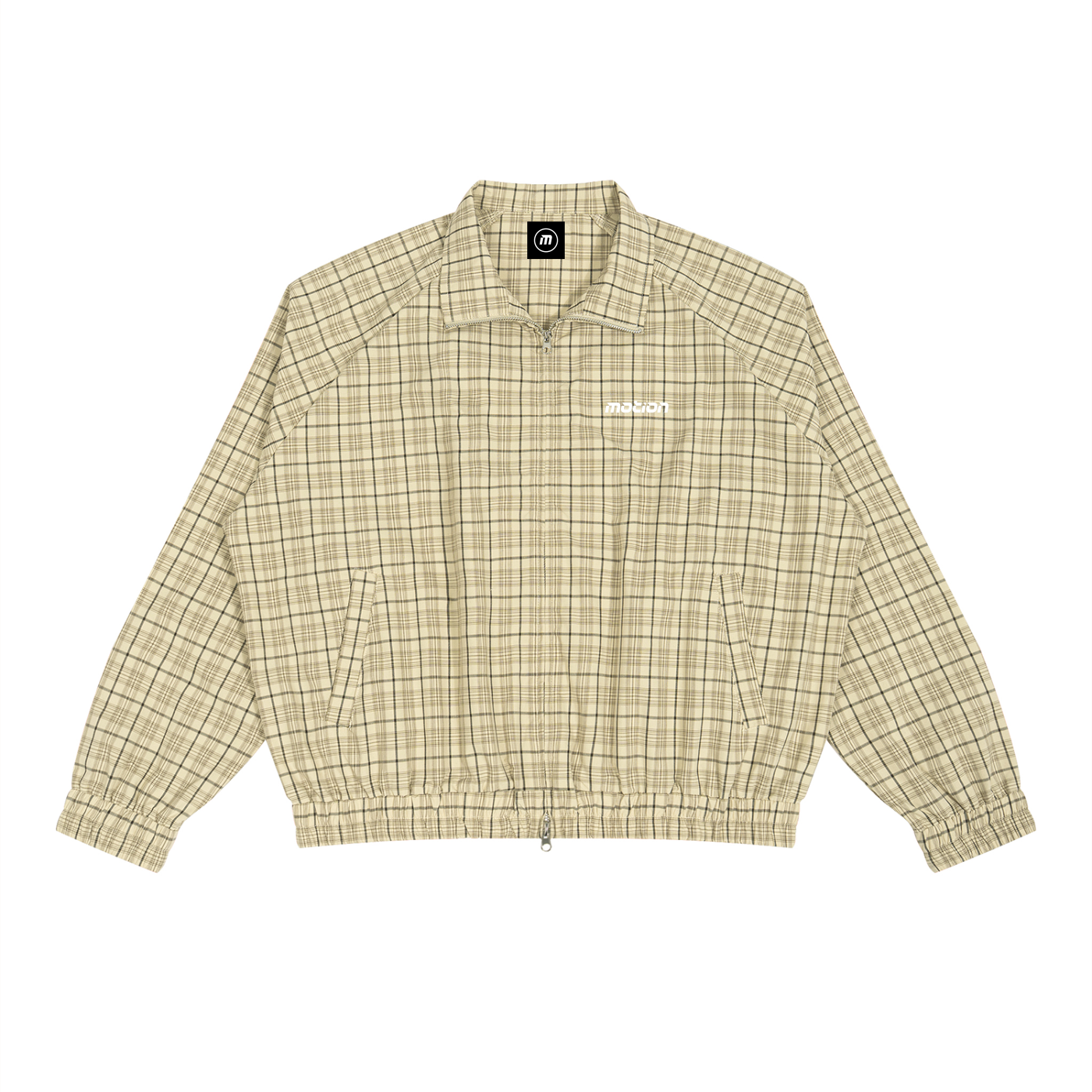 Motion Golf Club Plaid Track Jacket