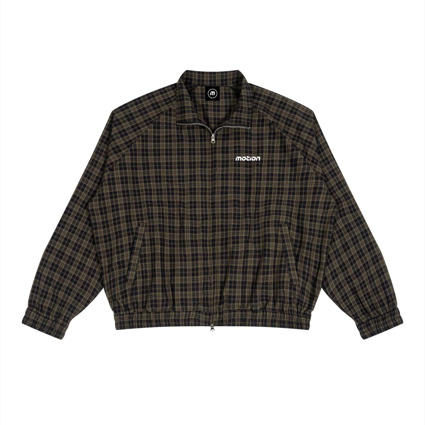 Motion Golf Club Plaid Track Jacket