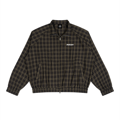 Motion Golf Club Plaid Track Jacket