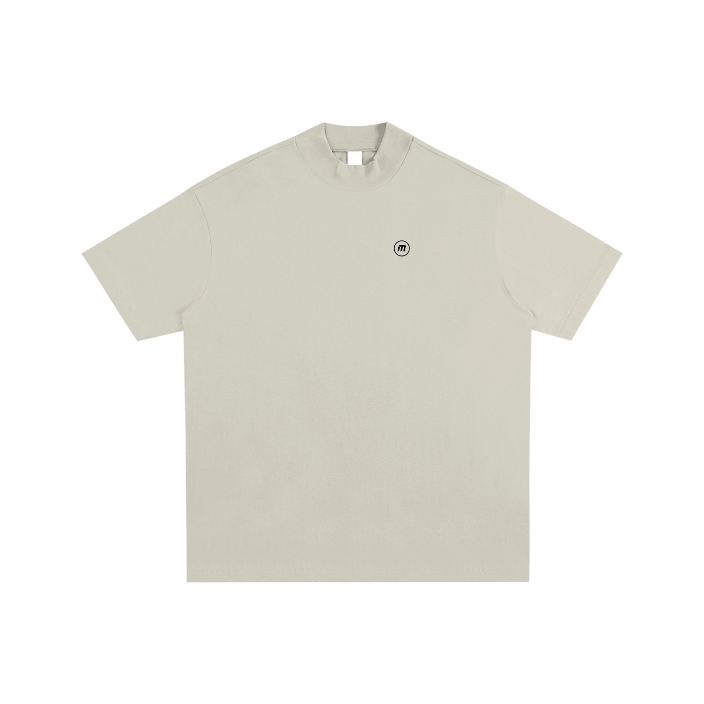 Motion Golf Birdie Mock Neck Cotton T-Shirt