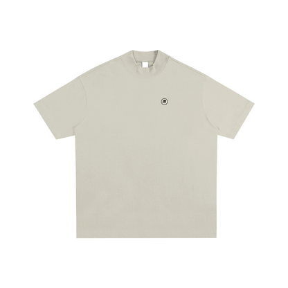 Motion Golf Birdie Mock Neck Cotton T-Shirt